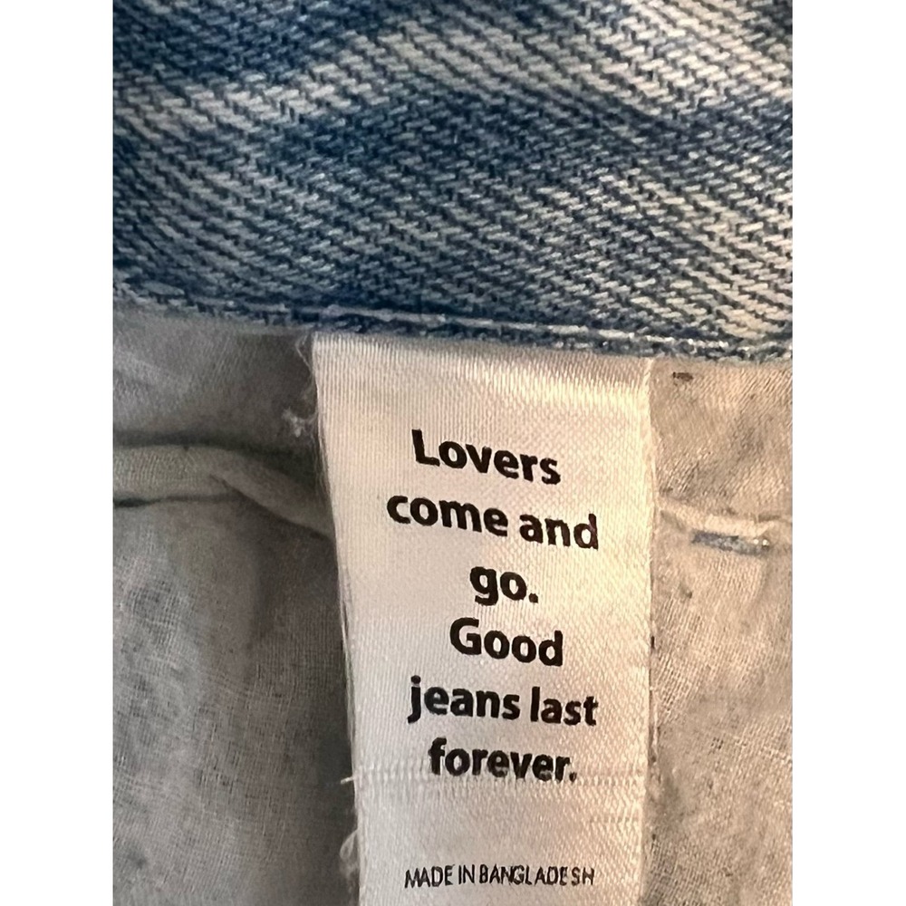 PacSun Light Wash Ripped Straight Jeans - Picture 10 of 16